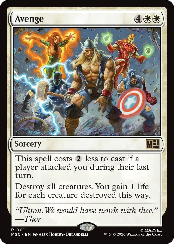 Image for Avenge [11] - Magic: The Gathering