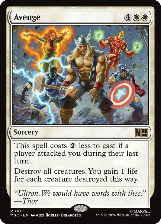 Image for Avenge [11] - Magic: The Gathering