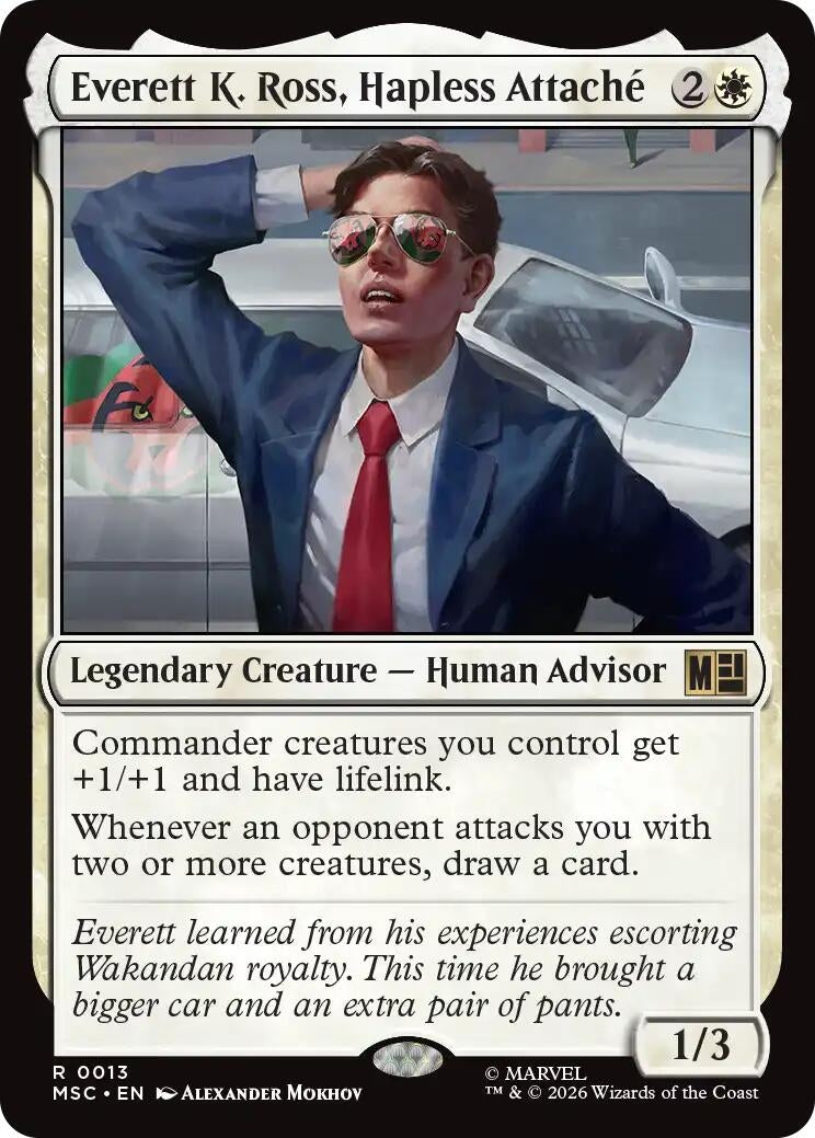 Image for Everett K. Ross, Hapless Attache [13] - Magic: The Gathering