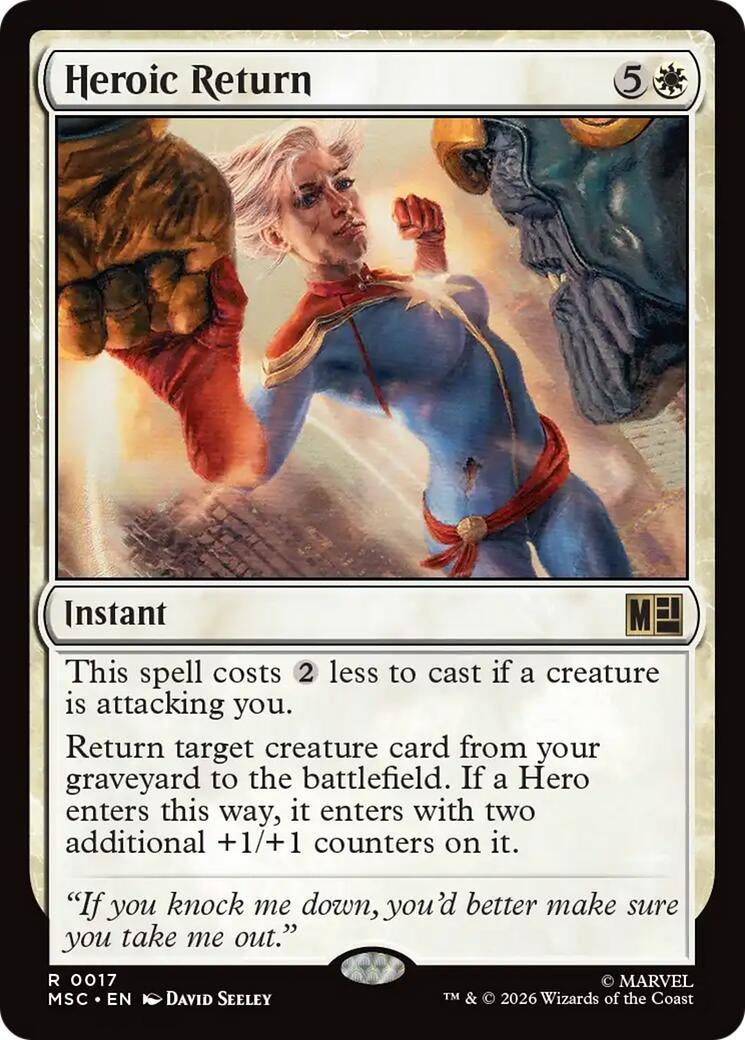Image for Heroic Return [17] - Magic: The Gathering