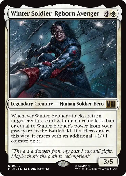 Image for Winter Soldier, Reborn Avenger [27] - Magic: The Gathering