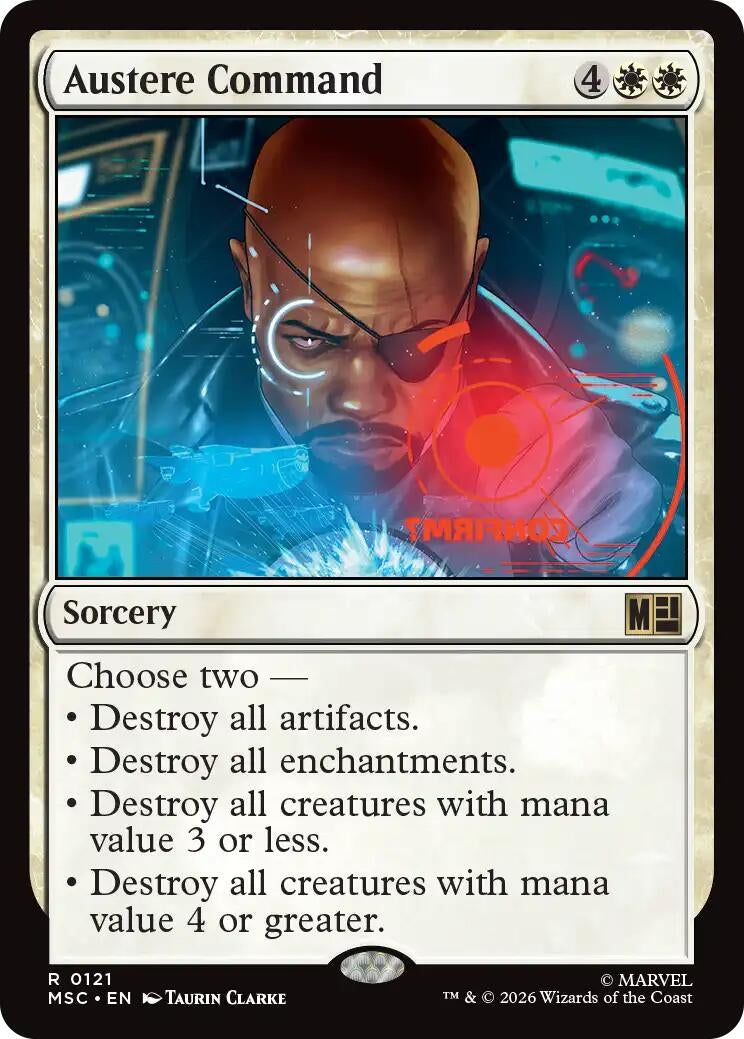 Image for Austere Command [121] - Magic: The Gathering