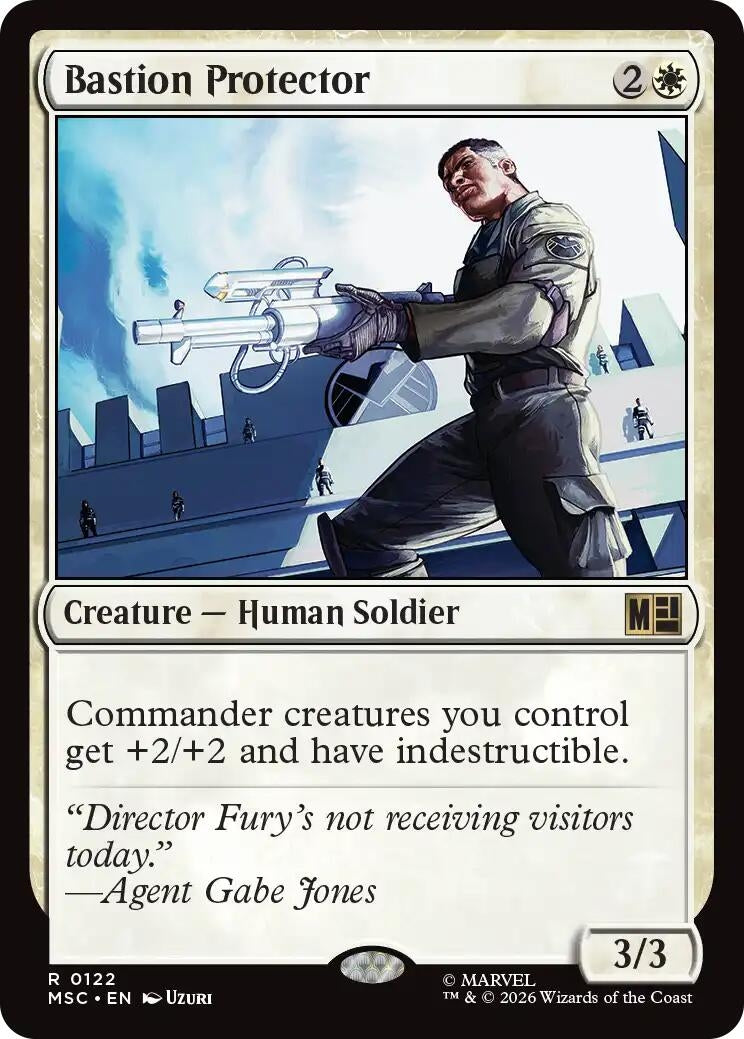 Image for Bastion Protector [122] - Magic: The Gathering