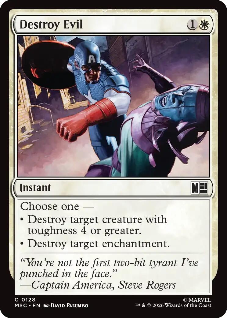 Image for Destroy Evil [128] - Magic: The Gathering