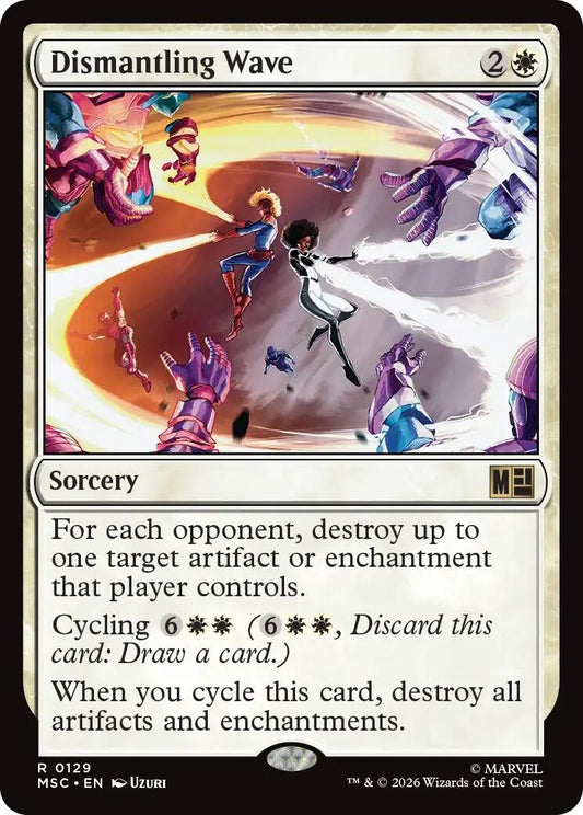 Image for Dismantling Wave [129] - Magic: The Gathering