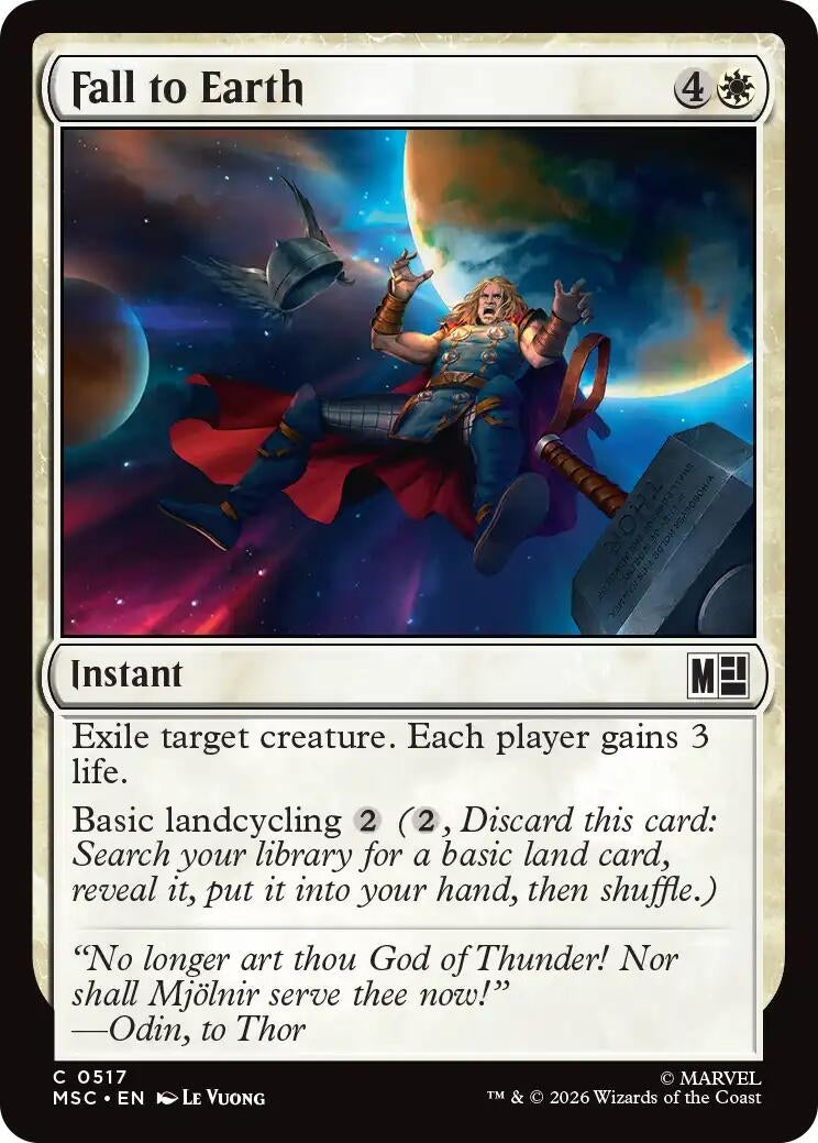 Image for Fall to Earth [517] - Magic: The Gathering