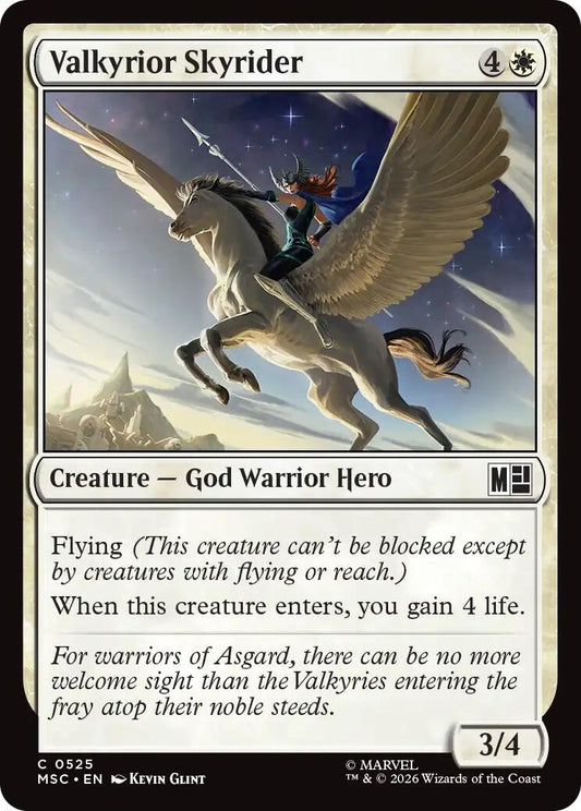 Image for Valkyrior Skyrider [525] - Magic: The Gathering