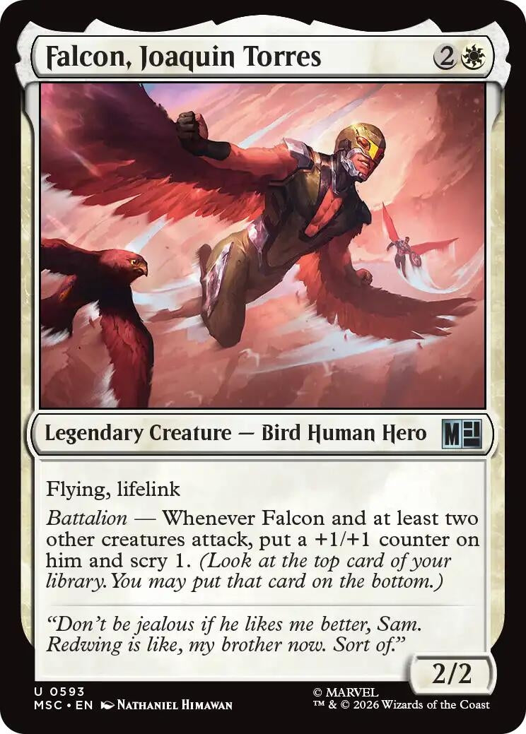 Image for Falcon, Joaquin Torres [593] - Magic: The Gathering