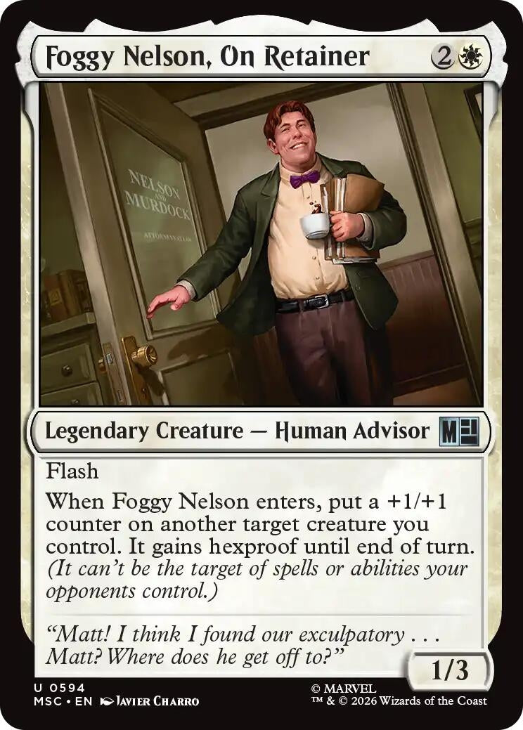 Image for Foggy Nelson, On Retainer [594] - Magic: The Gathering