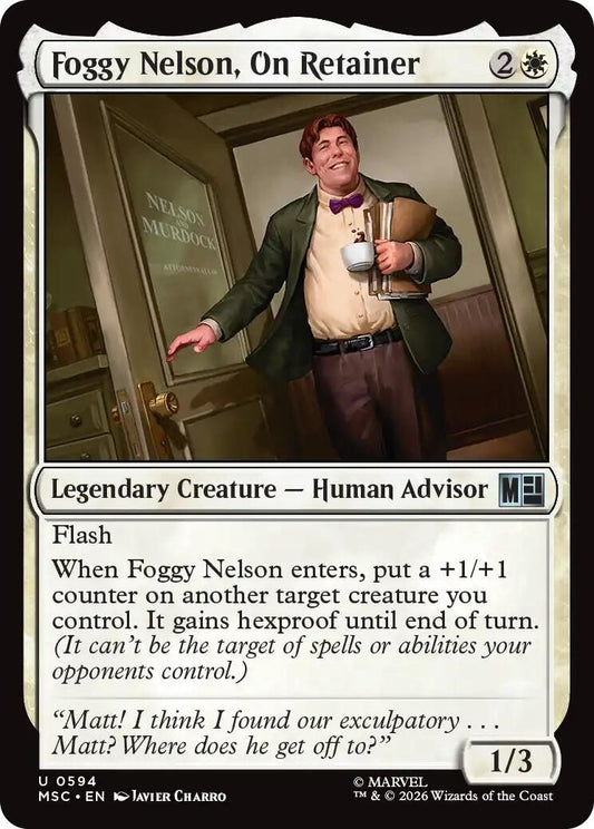 Image for Foggy Nelson, On Retainer [594] - Magic: The Gathering