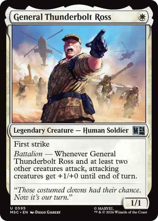 Image for General Thunderbolt Ross [595] - Magic: The Gathering