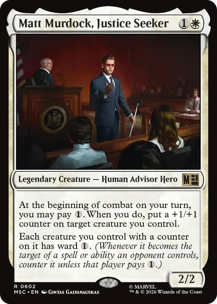 Image for Matt Murdock, Justice Seeker [602] - Magic: The Gathering