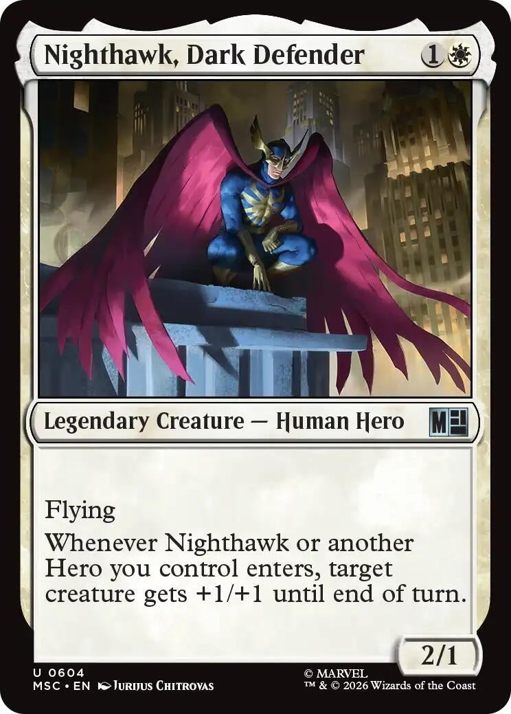Image for Nighthawk, Dark Defender [604] - Magic: The Gathering