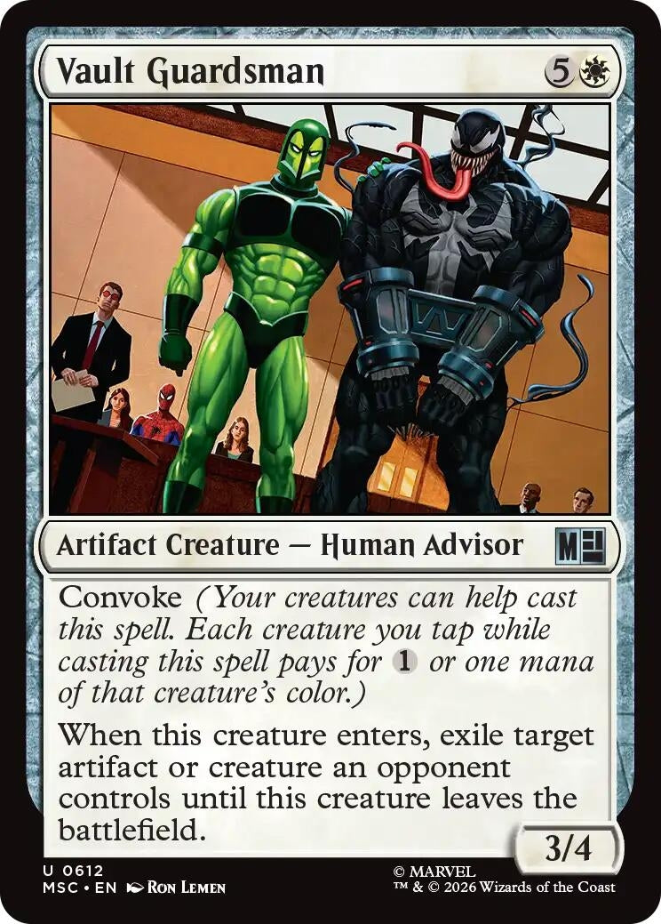 Image for Vault Guardsman [612] - Magic: The Gathering