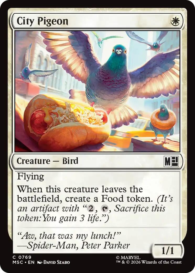 Image for City Pigeon [769] - Magic: The Gathering