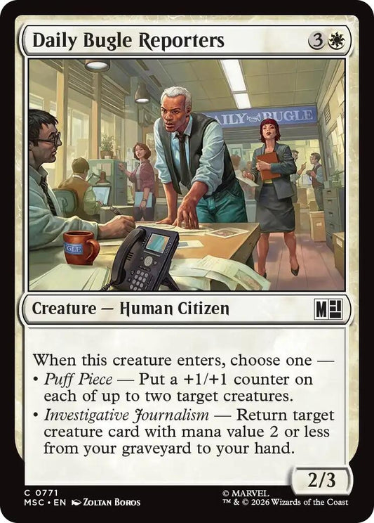 Image for Daily Bugle Reporters [771] - Magic: The Gathering