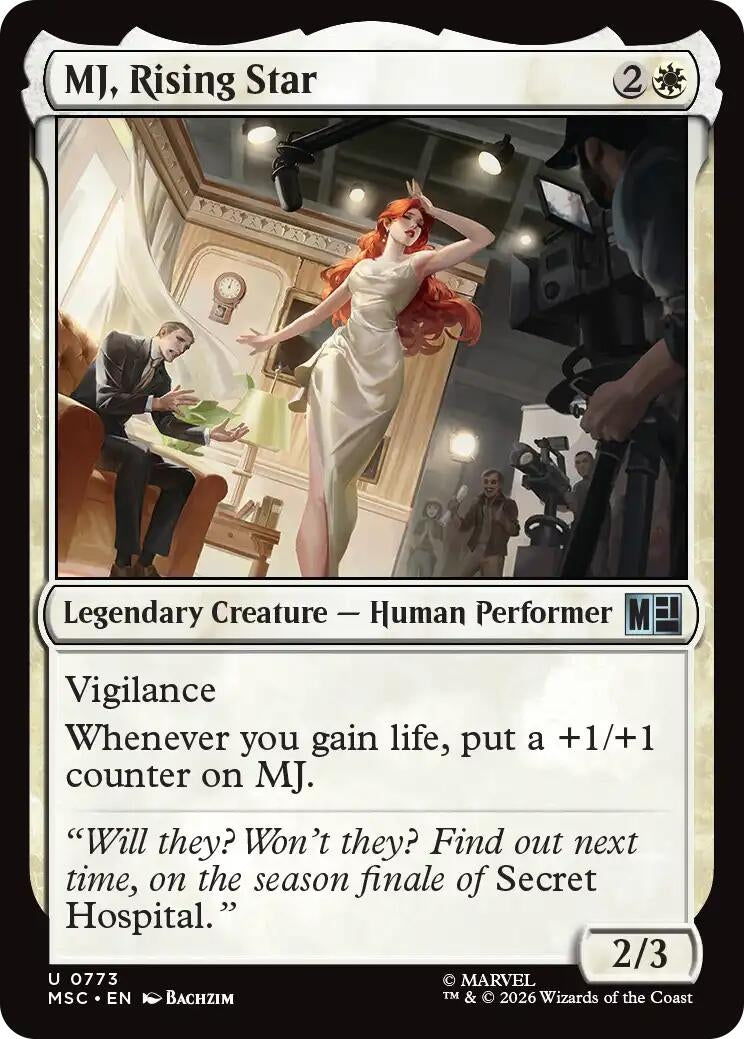 Image for MJ, Rising Star [773] - Magic: The Gathering