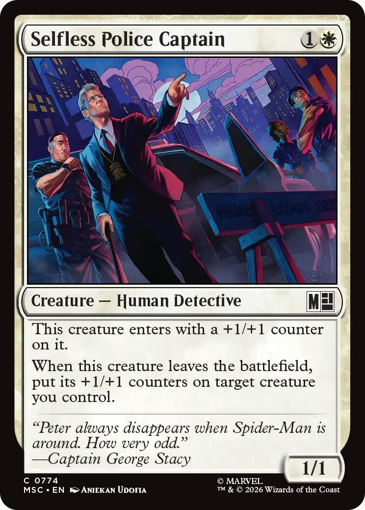 Image for Selfless Police Captain [774] - Magic: The Gathering