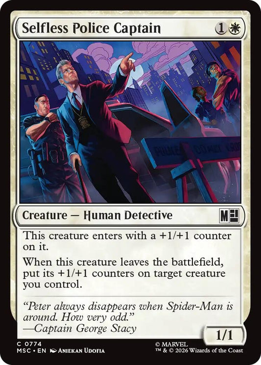 Image for Selfless Police Captain [774] - Magic: The Gathering
