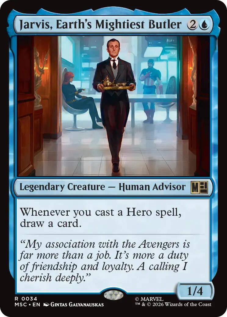 Image for Jarvis, Earth's Mightiest Butler [34] - Magic: The Gathering