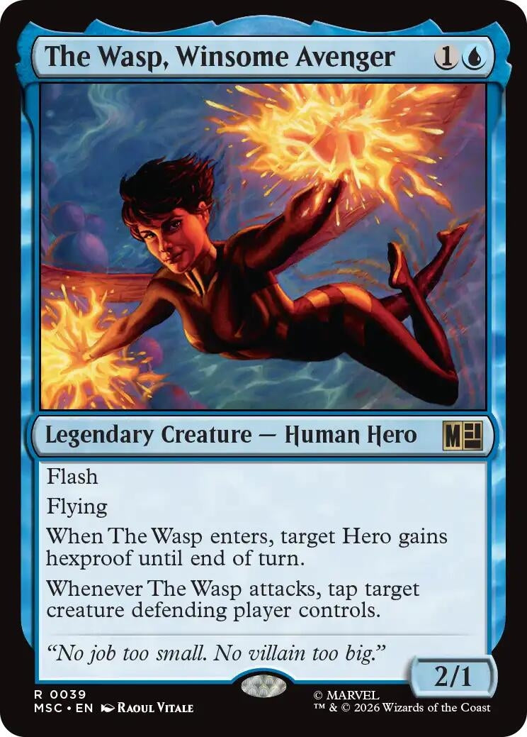 Image for The Wasp, Winsome Avenger [39] - Magic: The Gathering