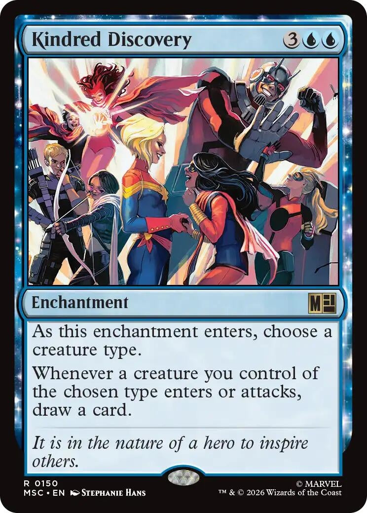 Image for Kindred Discovery [150] - Magic: The Gathering