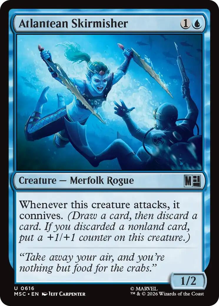 Image for Atlantean Skirmisher [616] - Magic: The Gathering