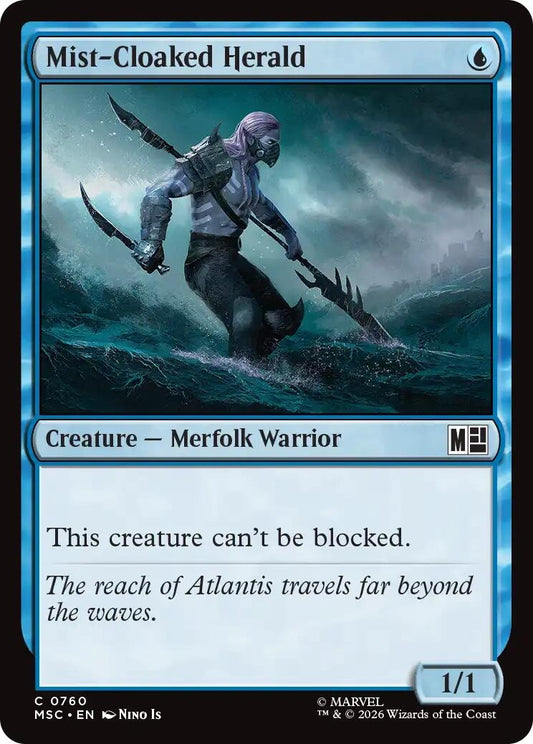 Image for Mist-Cloaked Herald [760] - Magic: The Gathering
