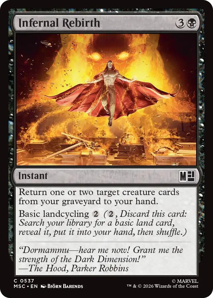Image for Infernal Rebirth [537] - Magic: The Gathering