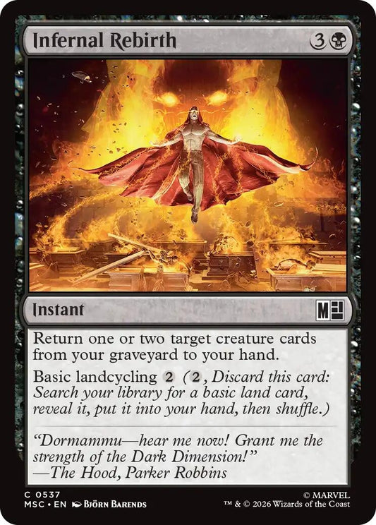 Image for Infernal Rebirth [537] - Magic: The Gathering