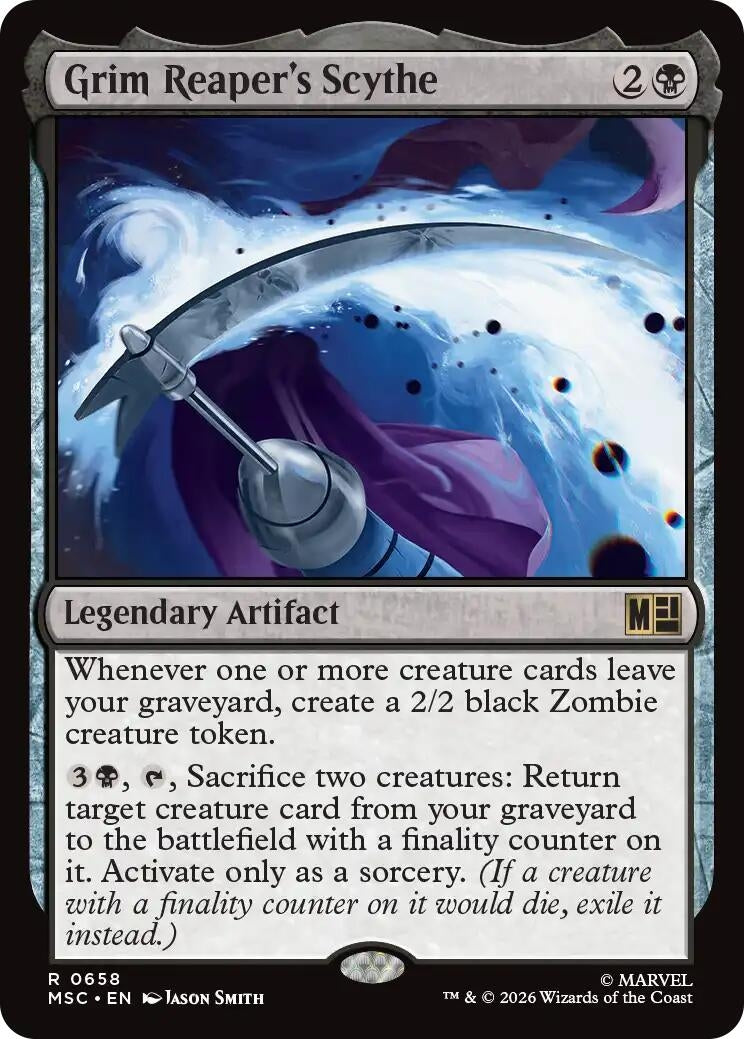 Image for Grim Reaper's Scythe [658] - Magic: The Gathering