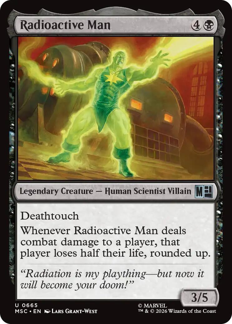 Image for Radioactive Man [665] - Magic: The Gathering