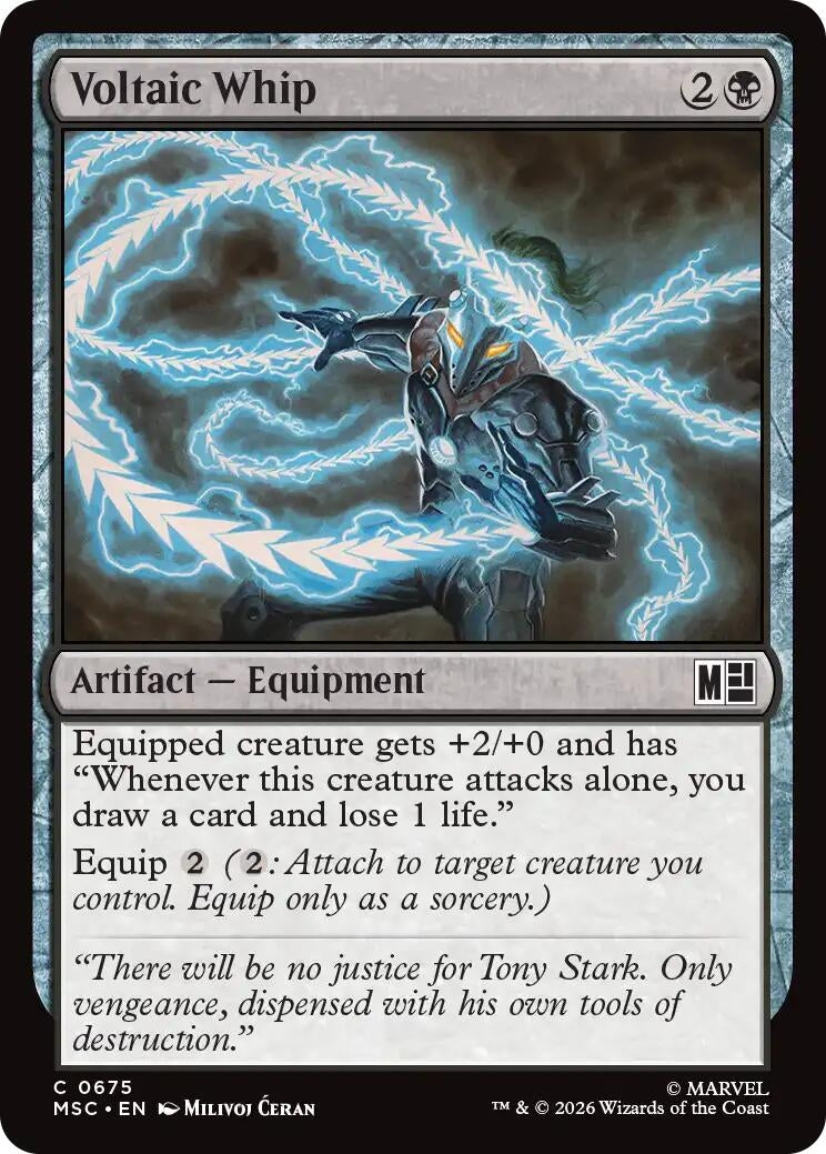 Image for Voltaic Whip [675] - Magic: The Gathering