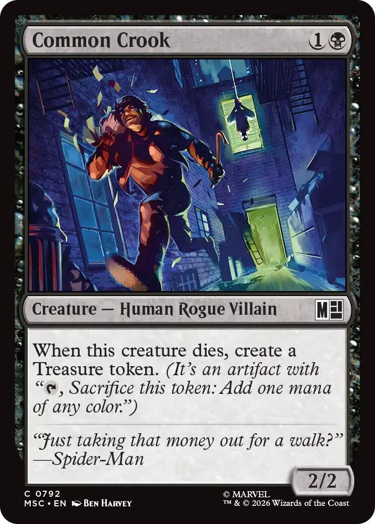 Image for Common Crook [792] - Magic: The Gathering