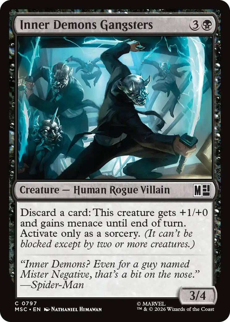 Image for Inner Demons Gangsters [797] - Magic: The Gathering