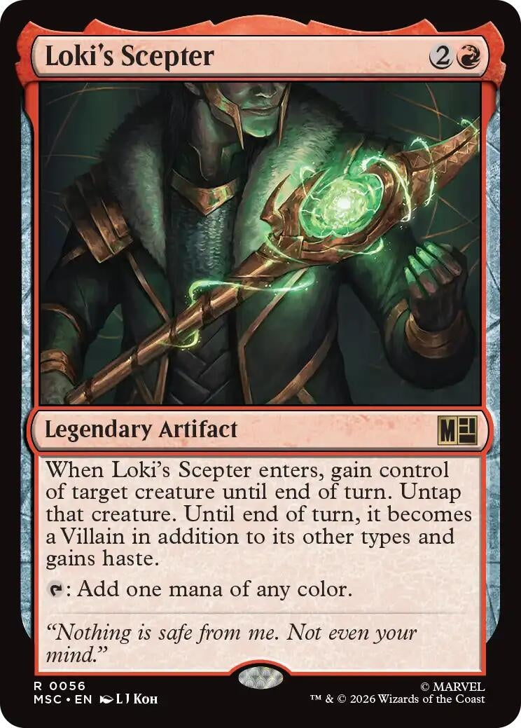 Image for Loki's Scepter [56] - Magic: The Gathering
