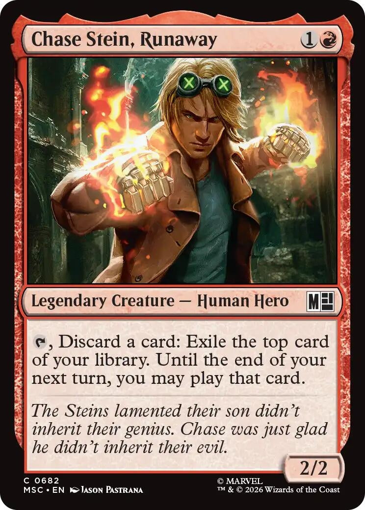 Image for Chase Stein, Runaway [682] - Magic: The Gathering