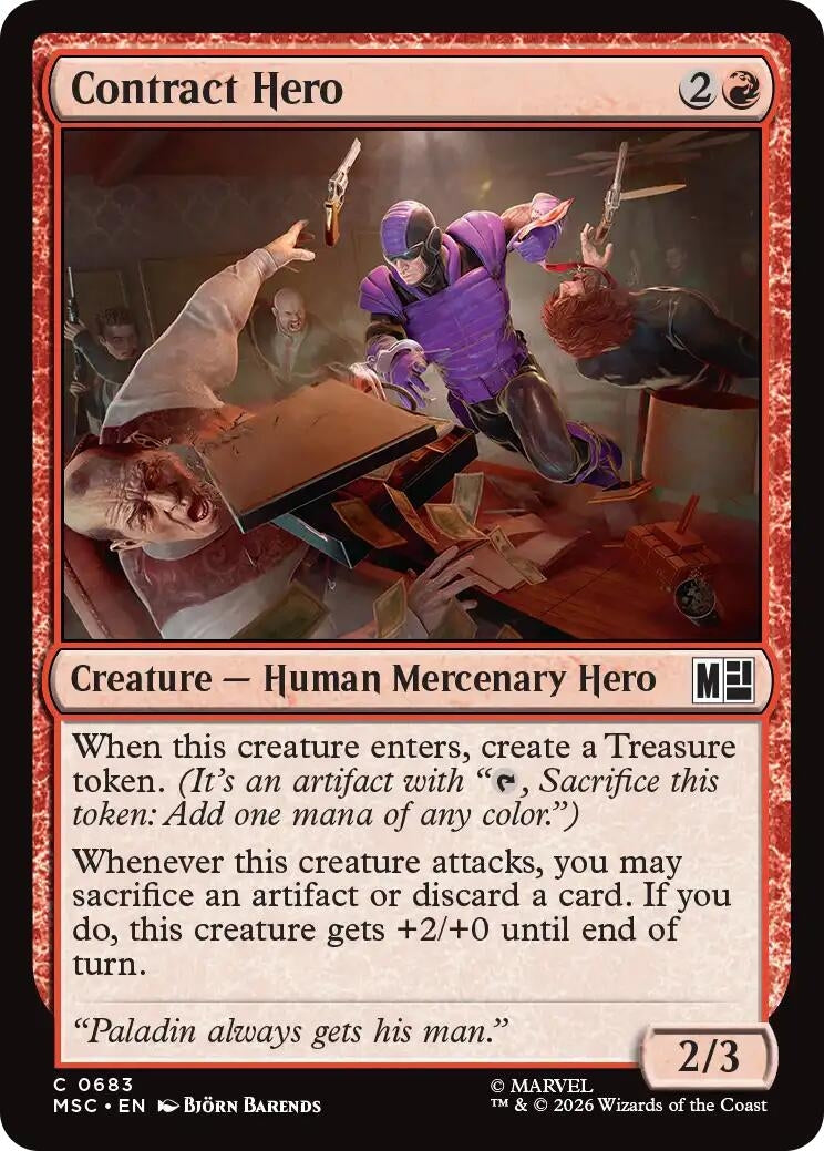 Image for Contract Hero [683] - Magic: The Gathering