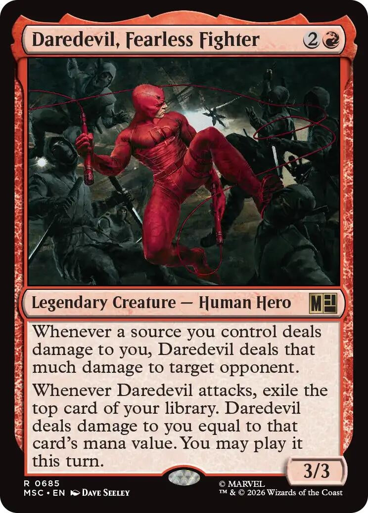 Image for Daredevil, Fearless Fighter [685] - Magic: The Gathering