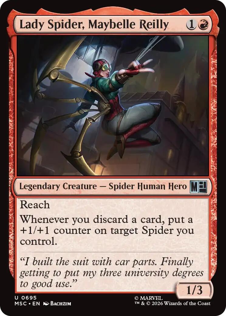 Image for Lady Spider, Maybelle Reilly [695] - Magic: The Gathering