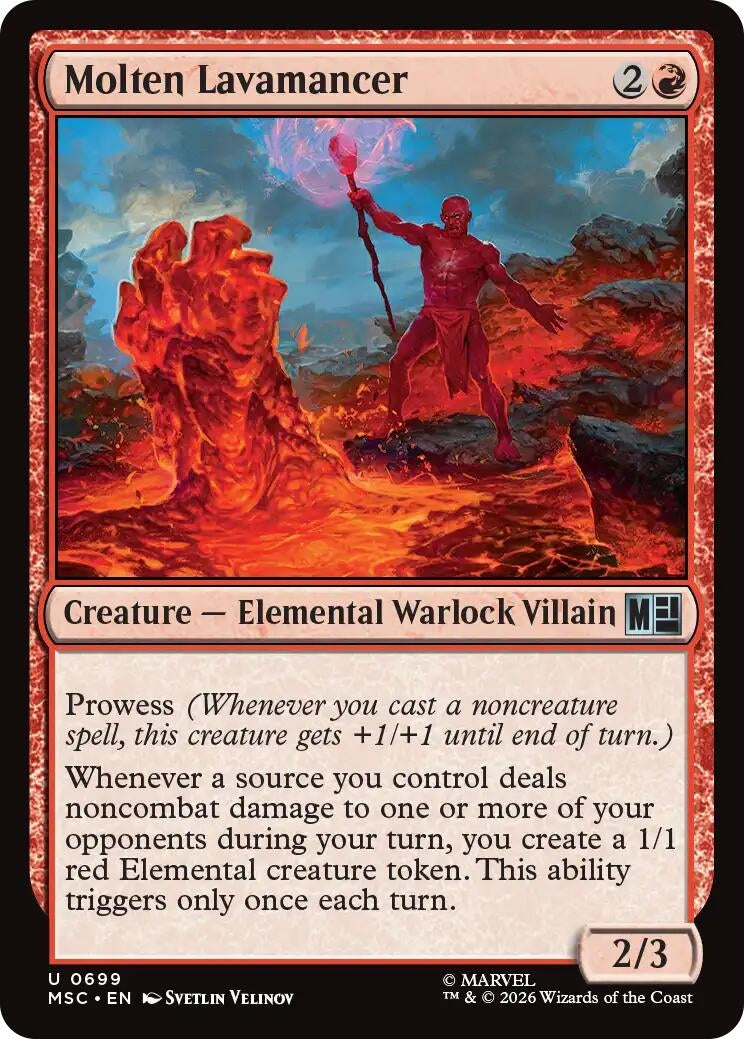 Image for Molten Lavamancer [699] - Magic: The Gathering