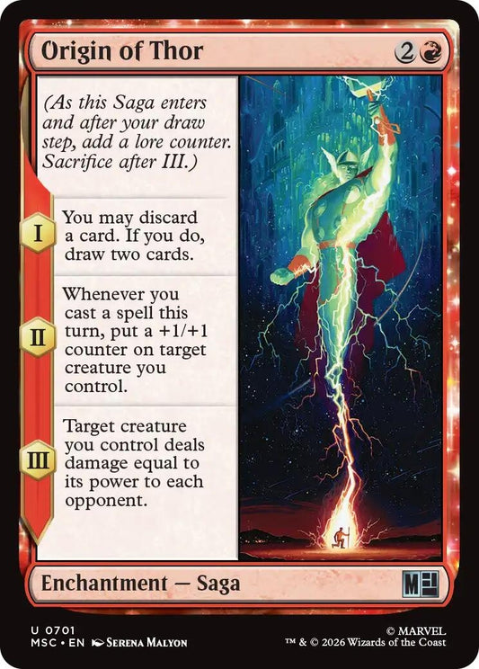 Image for Origin of Thor [701] - Magic: The Gathering