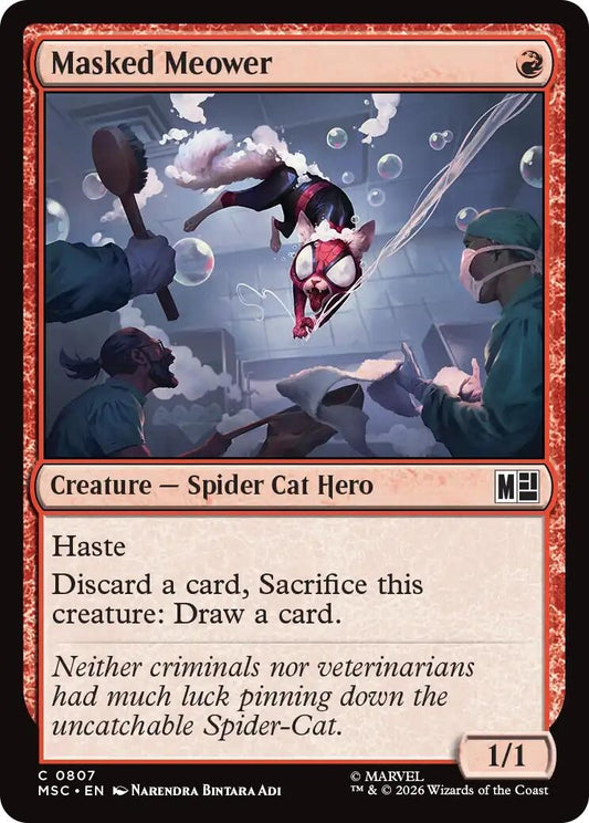 Image for Masked Meower [807] - Magic: The Gathering