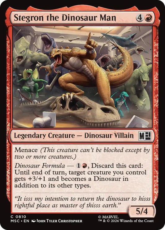 Image for Stegron the Dinosaur Man [810] - Magic: The Gathering