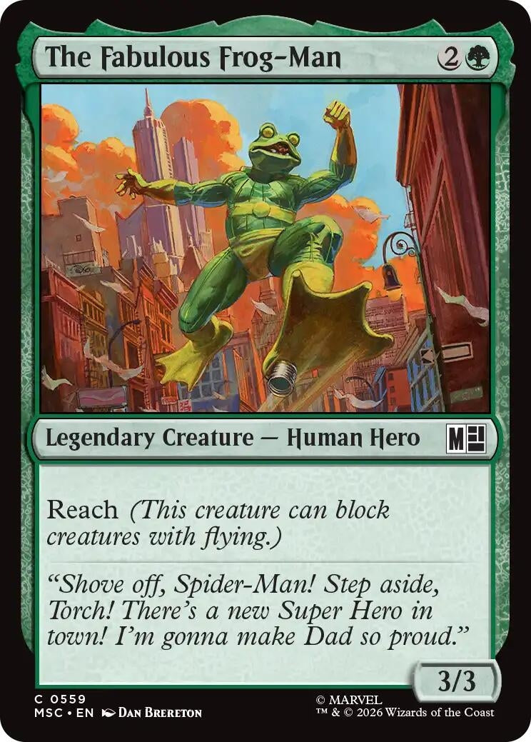 Image for The Fabulous Frog-Man [559] - Magic: The Gathering