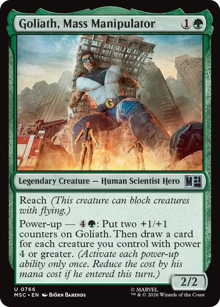 Image for Goliath, Mass Manipulator [766] - Magic: The Gathering