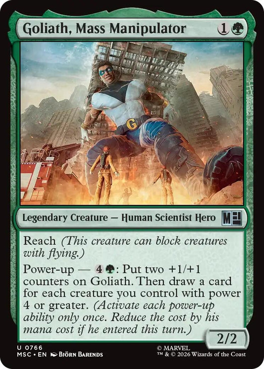 Image for Goliath, Mass Manipulator [766] - Magic: The Gathering