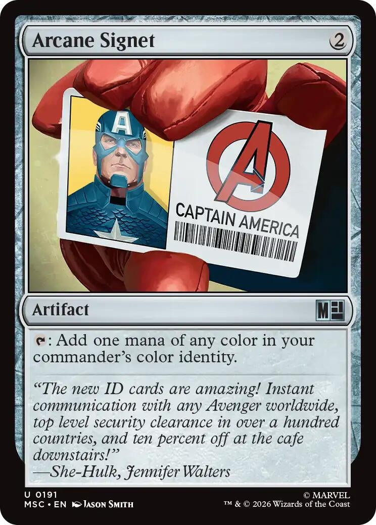Image for Arcane Signet (0191) [191] - Magic: The Gathering