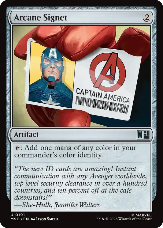 Image for Arcane Signet (0191) [191] - Magic: The Gathering