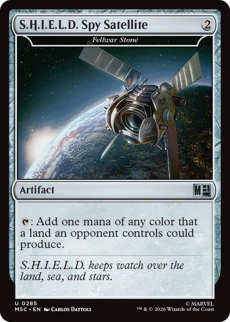 Image for S.H.I.E.L.D. Spy Satellite - Fellwar Stone [285] - Magic: The Gathering